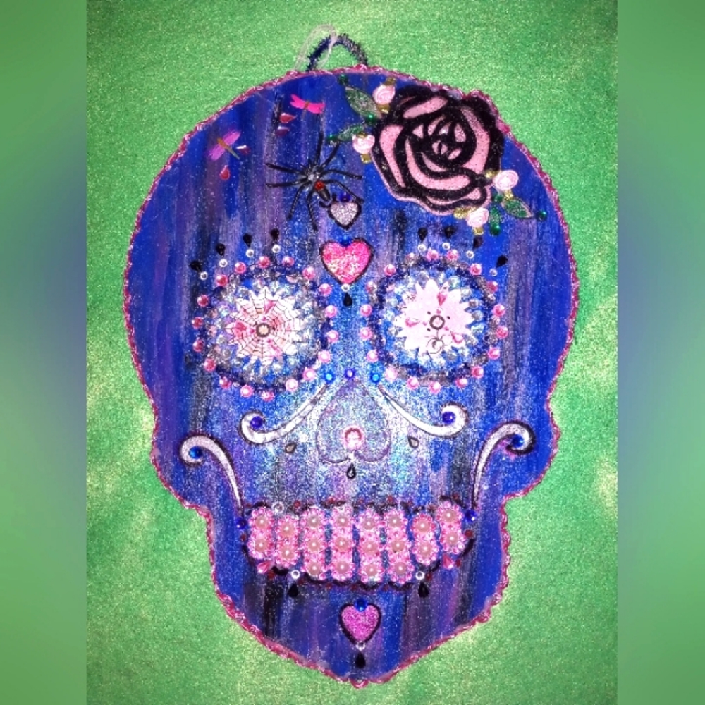"Princess" sugar skull by FL Bolf.